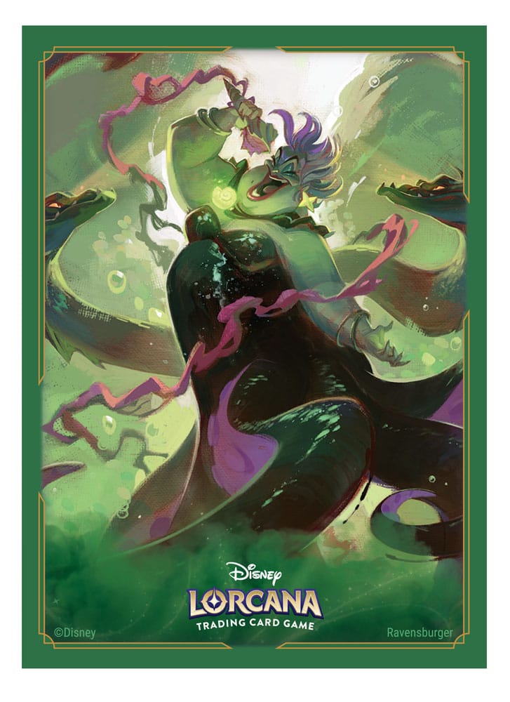 Disney Lorcana TCG Card Sleeves Ursula (65) 4050368985316