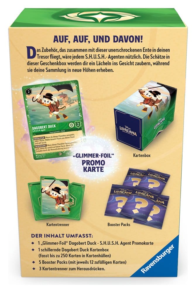 Disney Lorcana TCG Dagobert Duck Gift Box *German Edition* 4050368988447