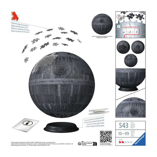 Star Wars 3D Puzzle Death Star (543 Pieces) 4005556115556