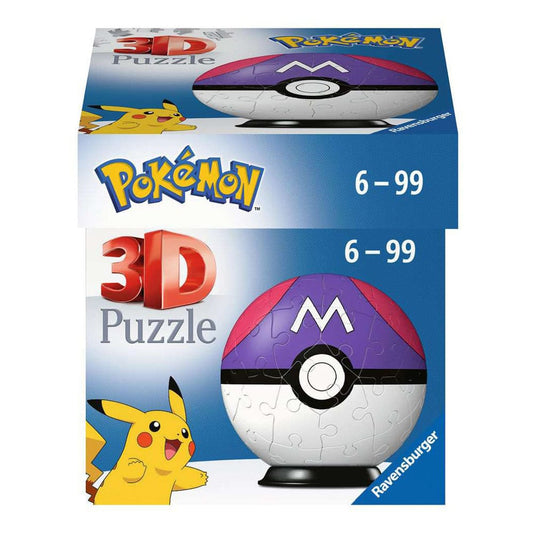 Pokémon 3D Puzzle Pokéballs: Master Ball (55  4005556115648