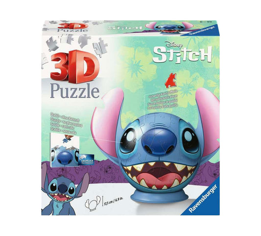 Lilo & Stitch 3D Puzzle Ball with Ears Stitch (77 pieces) 4005556115747