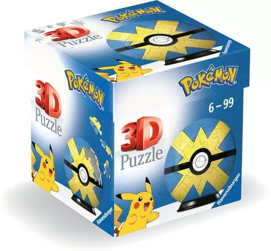Pokémon 3D Puzzle Pokéballs: Quick Ball (55 pieces) 4005556115808