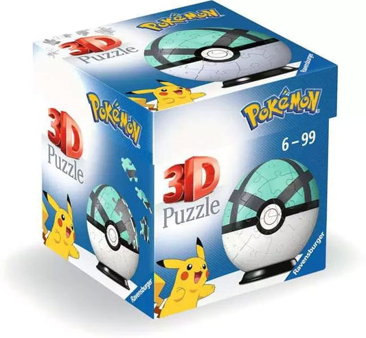 Pokémon 3D Puzzle Pokéballs: Net Ball (55 pieces) 4005556115815