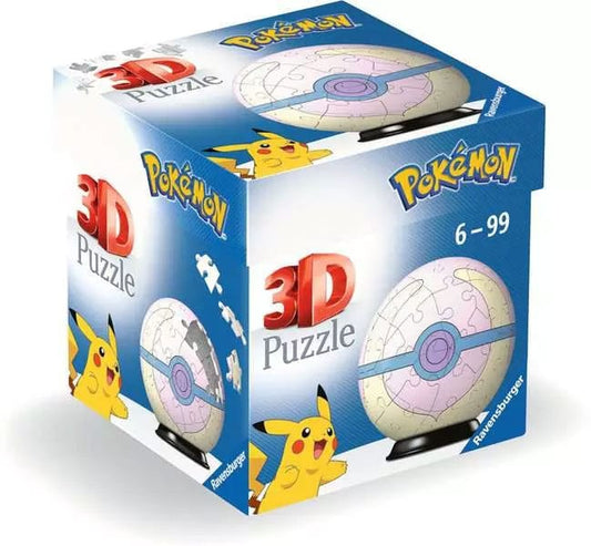 Pokémon 3D Puzzle Pokéballs: Heal Ball (55 pieces) 4005556115822