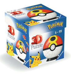Pokémon 3D Puzzle Pokéballs: Repeat Ball (55 pieces) 4005556116287