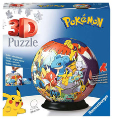 Puzzel 3d Pokemon Ball (73 Pieces) 4005556117857
