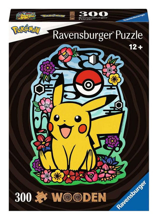 Pokémon WOODEN Jigsaw Puzzle Pikachu (300 pieces) 4005555007616
