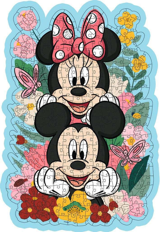 Disney WOODEN Jigsaw Puzzle Mickey & Minnie (300 pieces) 4005555007623