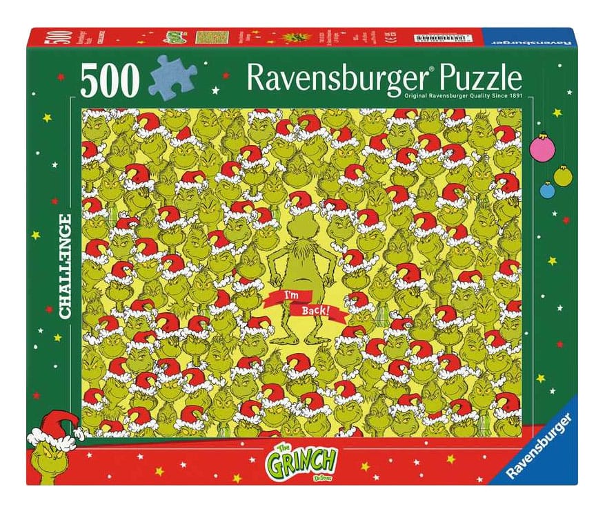 The Grinch Jigsaw Puzzle Challenge Merry Grinchmas (500 pieces) 4005555012245