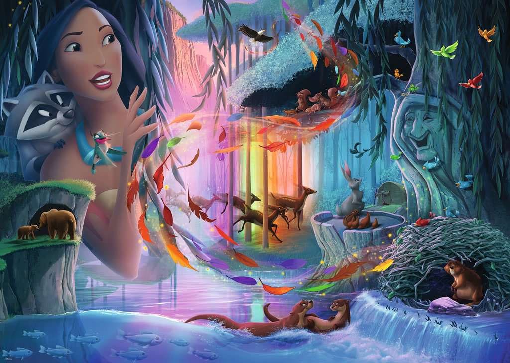 Disney Castle Collection Jigsaw Puzzle Pocahontas (1000 pieces) 4005555013440