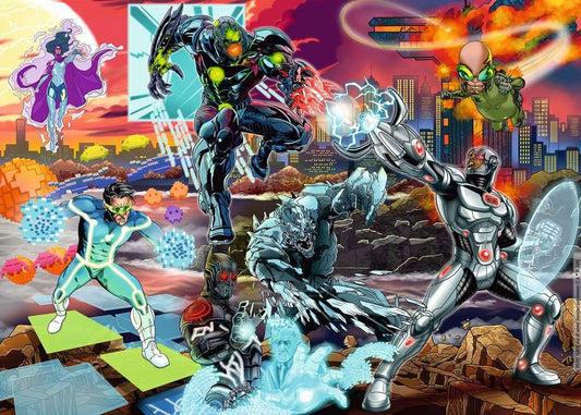 DC Comics Jigsaw Puzzle Cyborg (1000 pieces) 4005555013471