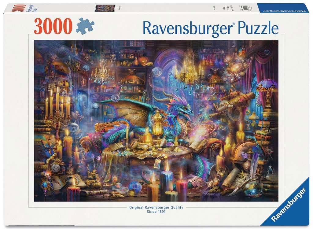 Ravensburger Jigsaw Puzzle Dragon's Library (3000 pieces) 4005555014188