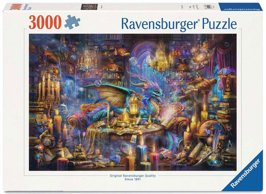 Ravensburger Jigsaw Puzzle Dragon's Library (3000 pieces) 4005555014188