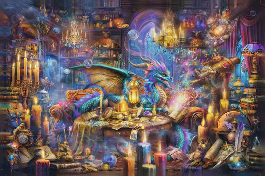 Ravensburger Jigsaw Puzzle Dragon's Library (3000 pieces) 4005555014188