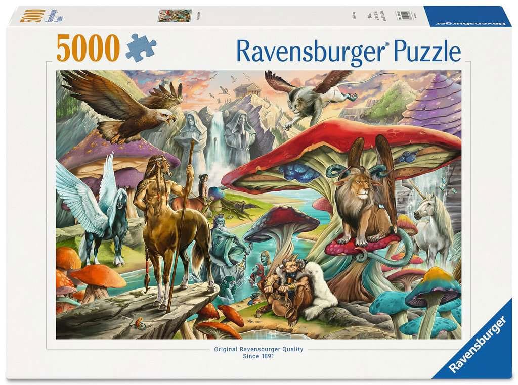 Ravensburger Jigsaw Puzzle Mushrooms & Myths (5000 pieces) 4005555014218