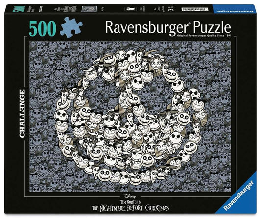 The Nightmare Before Christmas Challenge Jigsaw Puzzle King of Fright (500 pieces) 4005555015017