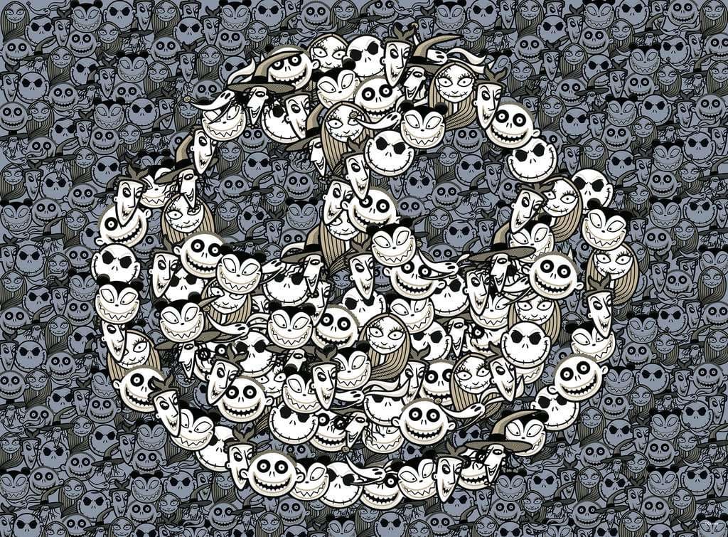 The Nightmare Before Christmas Challenge Jigsaw Puzzle King of Fright (500 pieces) 4005555015017