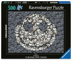 The Nightmare Before Christmas Challenge Jigsaw Puzzle King of Fright (500 pieces) 4005555015017