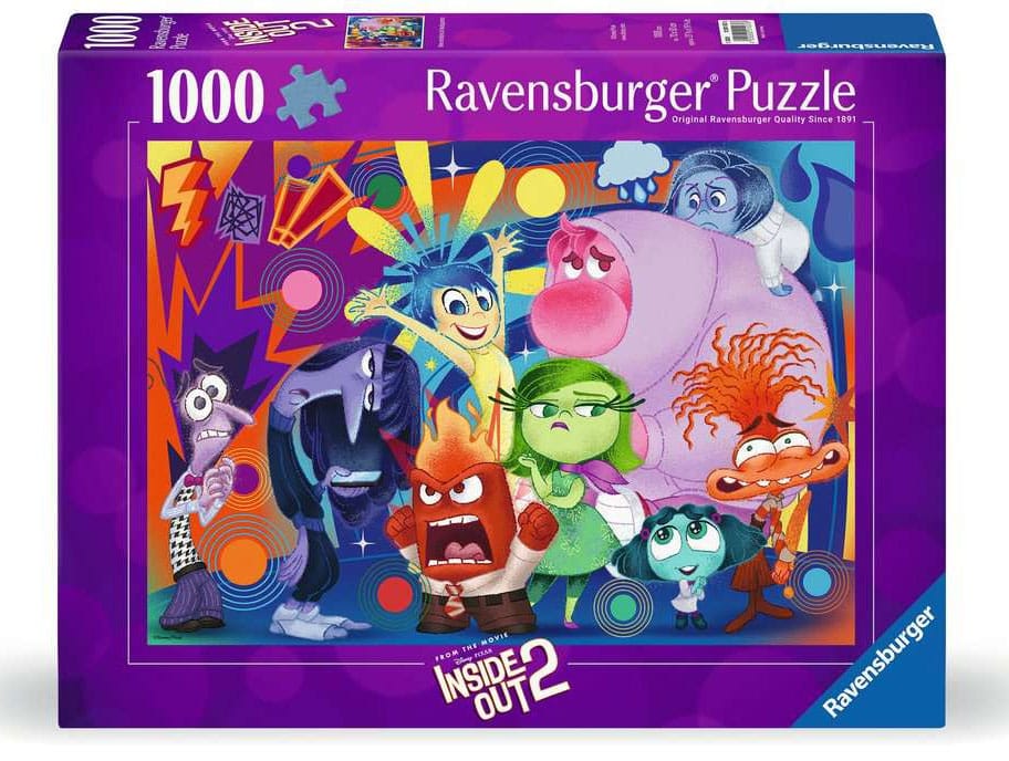 Inside Out 2 Jigsaw Puzzle New Emotions at Headquarters (1000 pieces) 4005555015376