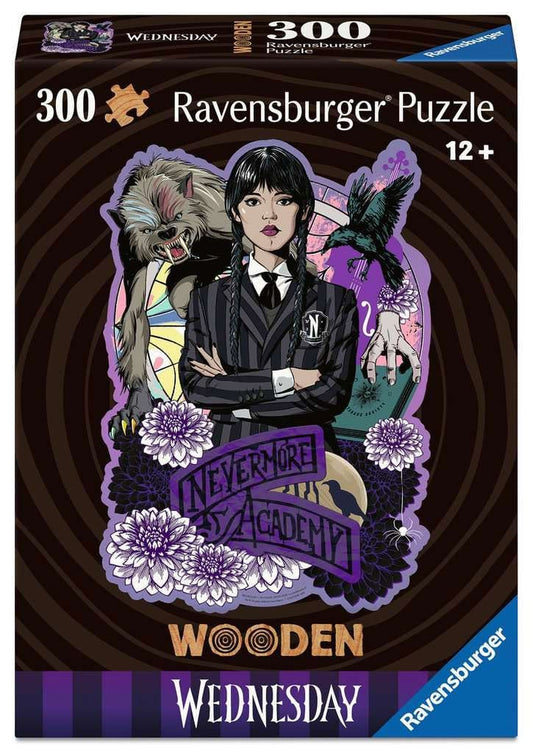 Wednesday WOODEN Jigsaw Puzzle Wednesday Addams (300 pieces) 4005555015383