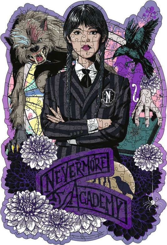 Wednesday WOODEN Jigsaw Puzzle Wednesday Addams (300 pieces) 4005555015383