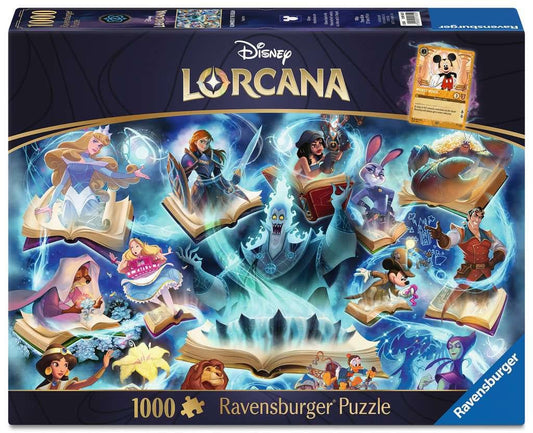 Disney Lorcana Jigsaw Puzzle Glimmers of the Realm: Sapphire (1000 pieces) 4005555016250