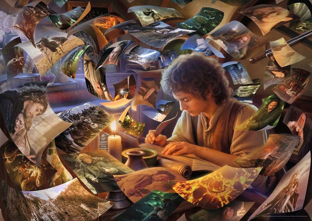 The Lord of the Rings Jigsaw Puzzle Frodo's Journey (1000 Pieces) 4005555018100