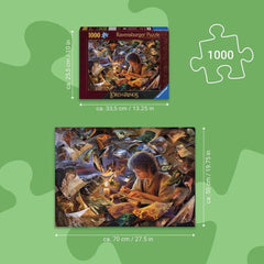 The Lord of the Rings Jigsaw Puzzle Frodo's Journey (1000 Pieces) 4005555018100