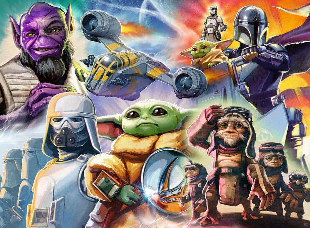 The Mandalorian and Grogu Jigsaw Puzzle (500 Pieces) 4005555018124