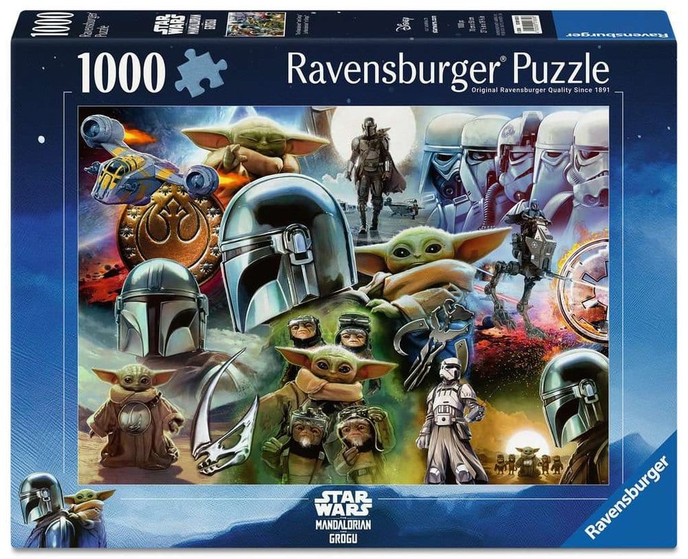 The Mandalorian and Grogu Jigsaw Puzzle (1000 Pieces) 4005555018308