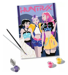 KPop Demon Hunters CreArt Paint by Numbers Painting Set Huntrix 4005555022763