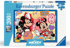 Disney Children's Jigsaw Puzzle XXL On the road with Mickey and Minnie (200 pieces) 4005555041368