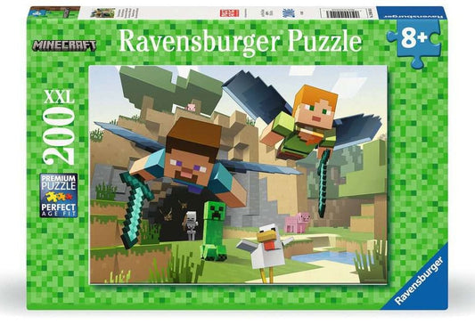 Minecraft Children's Jigsaw Puzzle XXL Animal Adventures (200 pieces) 4005555041443