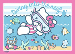 Hello Kitty Puzzle 4-Pack Let's Go, Hello Kitty! (4x100 Pieces) 4005555041597