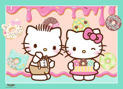 Hello Kitty Puzzle 4-Pack Let's Go, Hello Kitty! (4x100 Pieces) 4005555041597