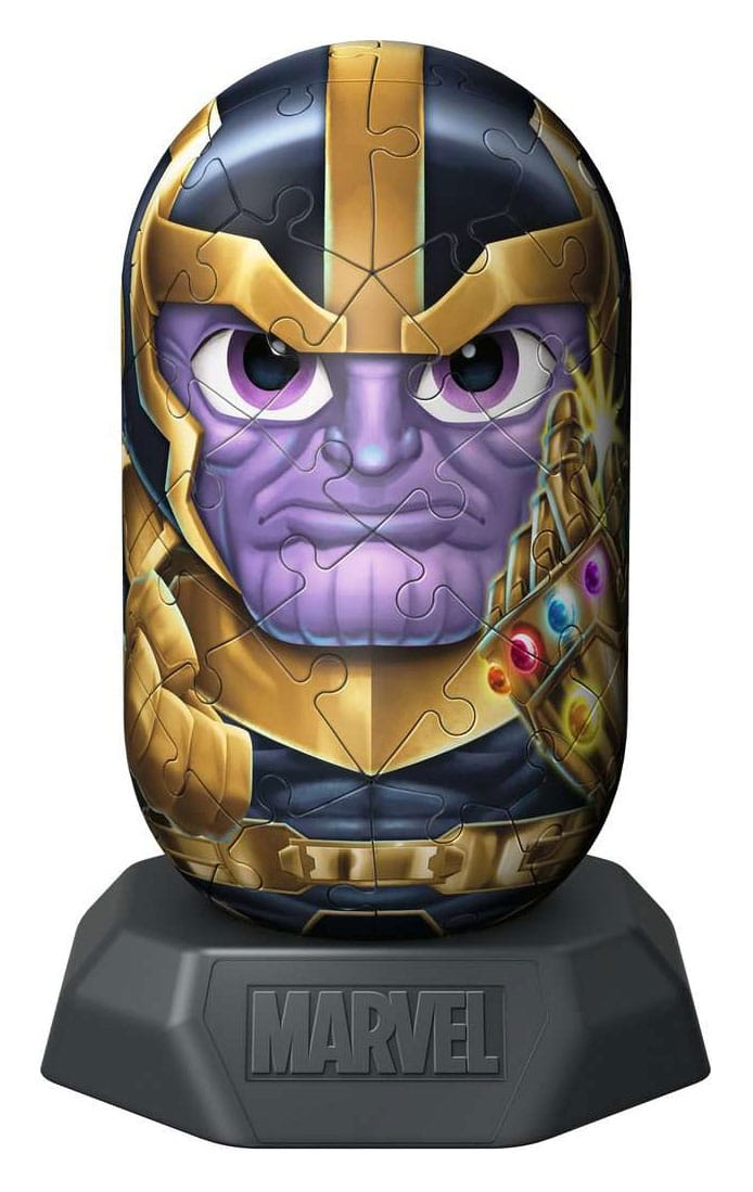 Marvel Hylkies 3D Puzzle Thanos (55 pieces) 4005555080107