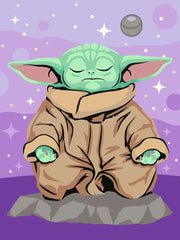 Star Wars: The Mandalorian CreArt Painting by Numbers Meditating Grogu 4005555231400
