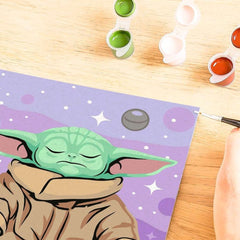 Star Wars: The Mandalorian CreArt Painting by Numbers Meditating Grogu 4005555231400