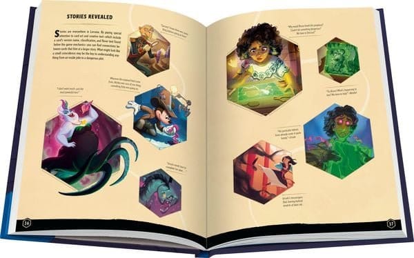Disney Lorcana TCG Book The Official Collector's Guide: Sets 1-4 *English Version* 9783380000051