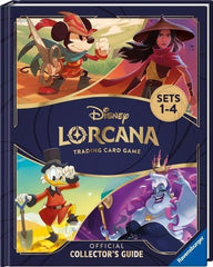 Disney Lorcana TCG Book The Official Collector's Guide: Sets 1-4 *English Version* 9783380000051