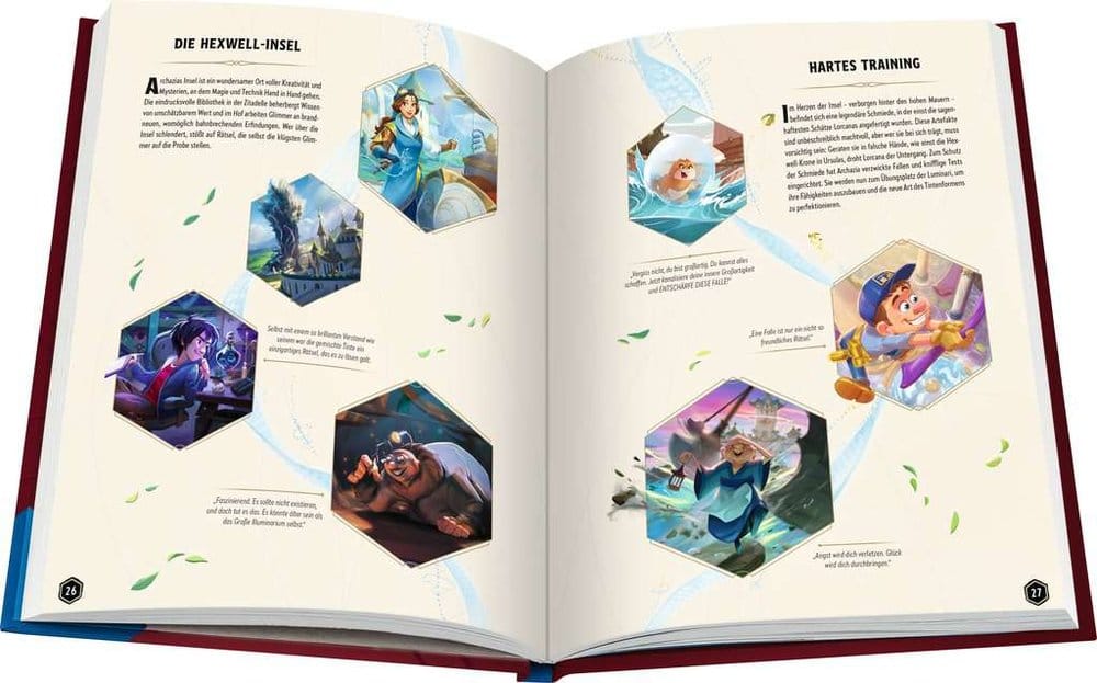 Disney Lorcana TCG Book The Official Collector's Guide: Sets 5-8 *German Version* 9783380000075