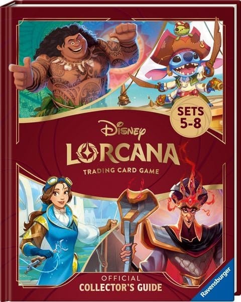 Disney Lorcana TCG Book The Official Collector's Guide: Sets 5-8 *English Version* 9783380000082