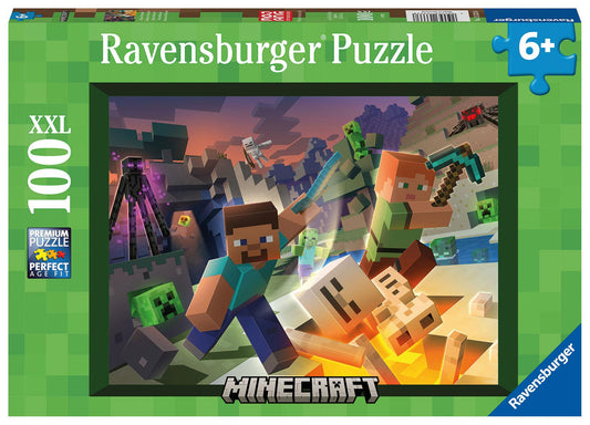 Minecraft Jigsaw Monster Minecraft (100 pieces) 4005556133338