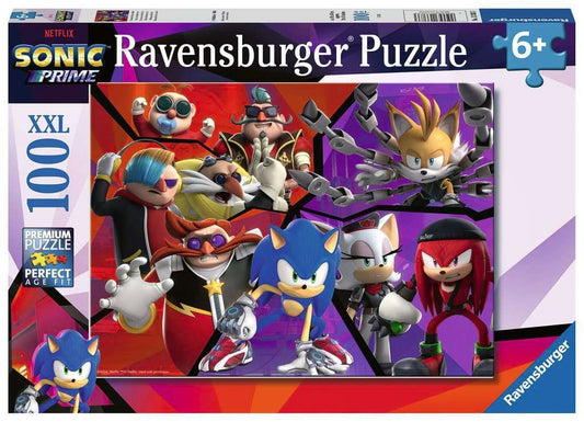 Sonic Prime Children's Jigsaw Puzzle XXL Sonic & Villains (100 pieces) 4005556133833