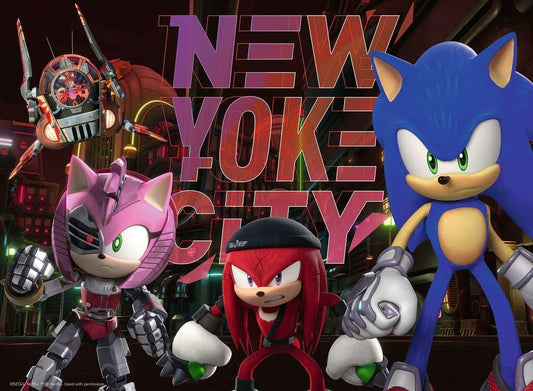 Sonic Prime Children's Jigsaw Puzzle XXL New York City (300 pieces) 4005556133840