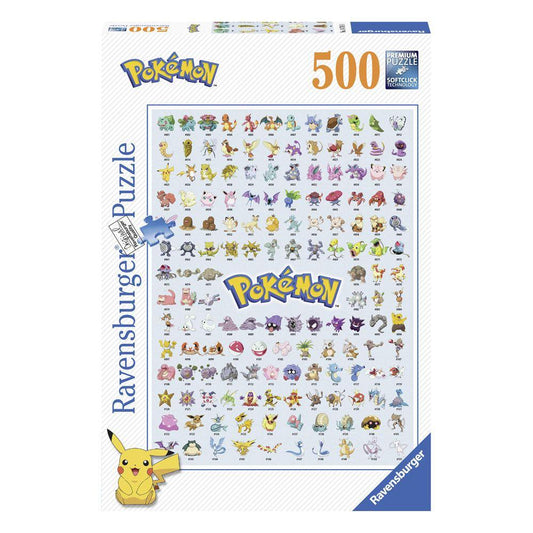 Pokémon Jigsaw Puzzle Pokémon (500 Pieces) - Amuzzi