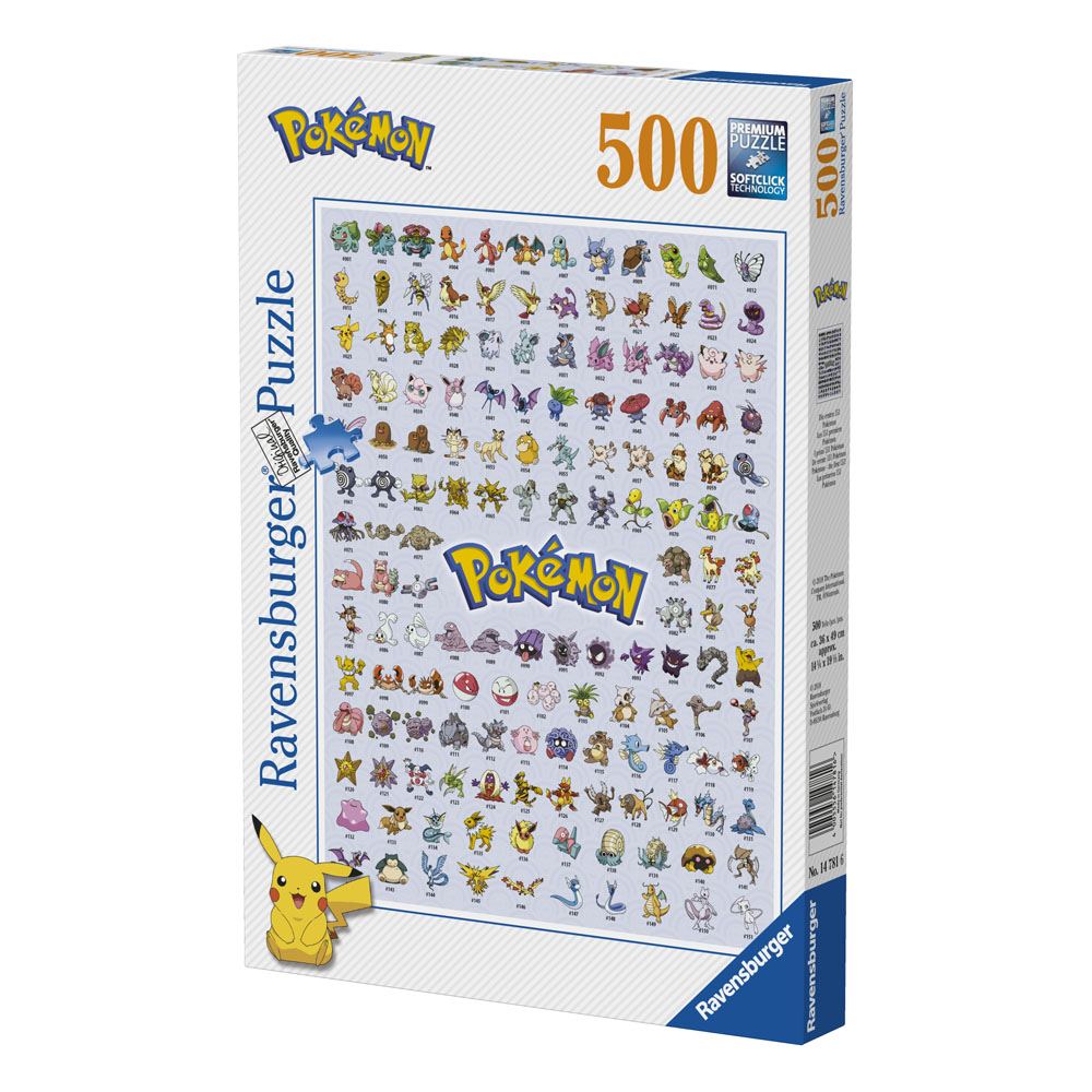 Pokémon Jigsaw Puzzle Pokémon (500 pieces) 4005555005117