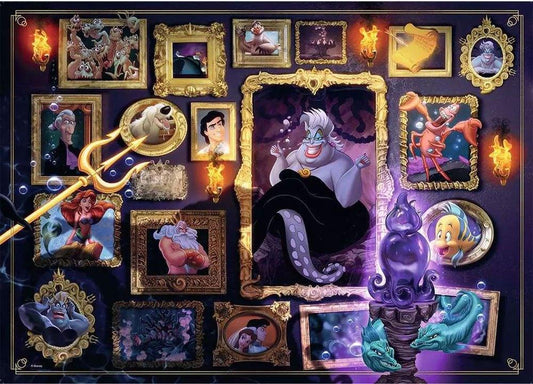 Disney Villainous Jigsaw Puzzle Ursula (1000 Pieces) - Amuzzi