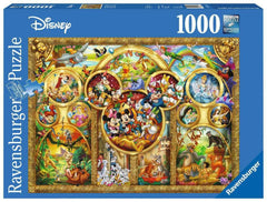 Disney Jigsaw Puzzle Best Disney Themes (1000 pieces) 4005556152667