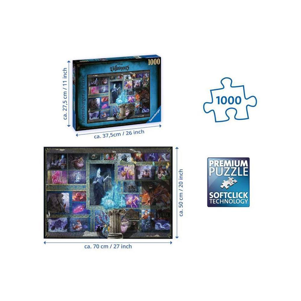 Disney Villainous Jigsaw Puzzle Hades (1000 Pieces) - Amuzzi